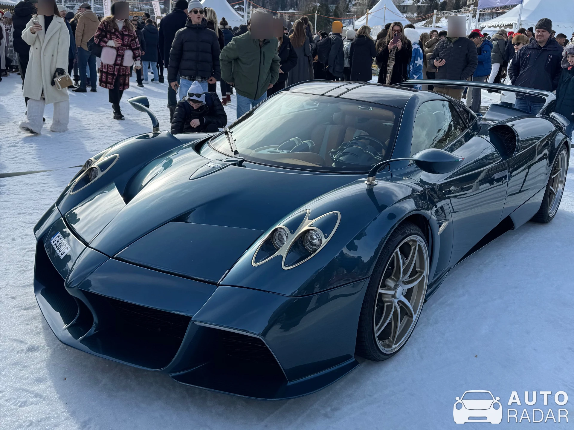 Pagani Huayra Epitome spotted in St. Moritz