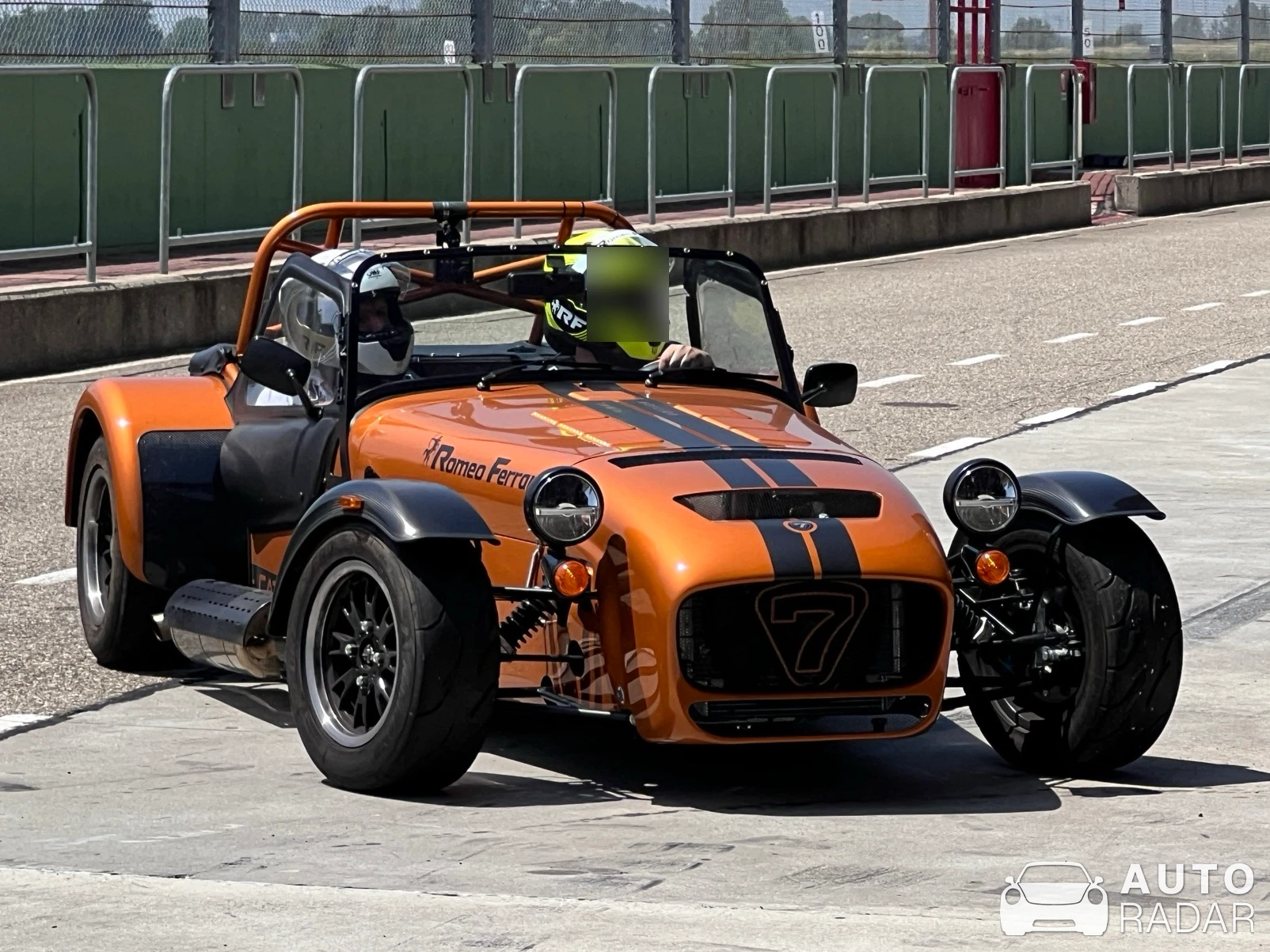 Caterham Seven 485 Final Edition spotted in Cervesina
