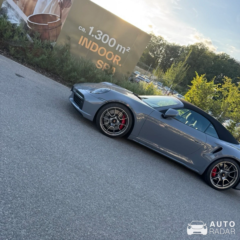 Porsche 991 Turbo Cabriolet MkII spotted in Kiedrich