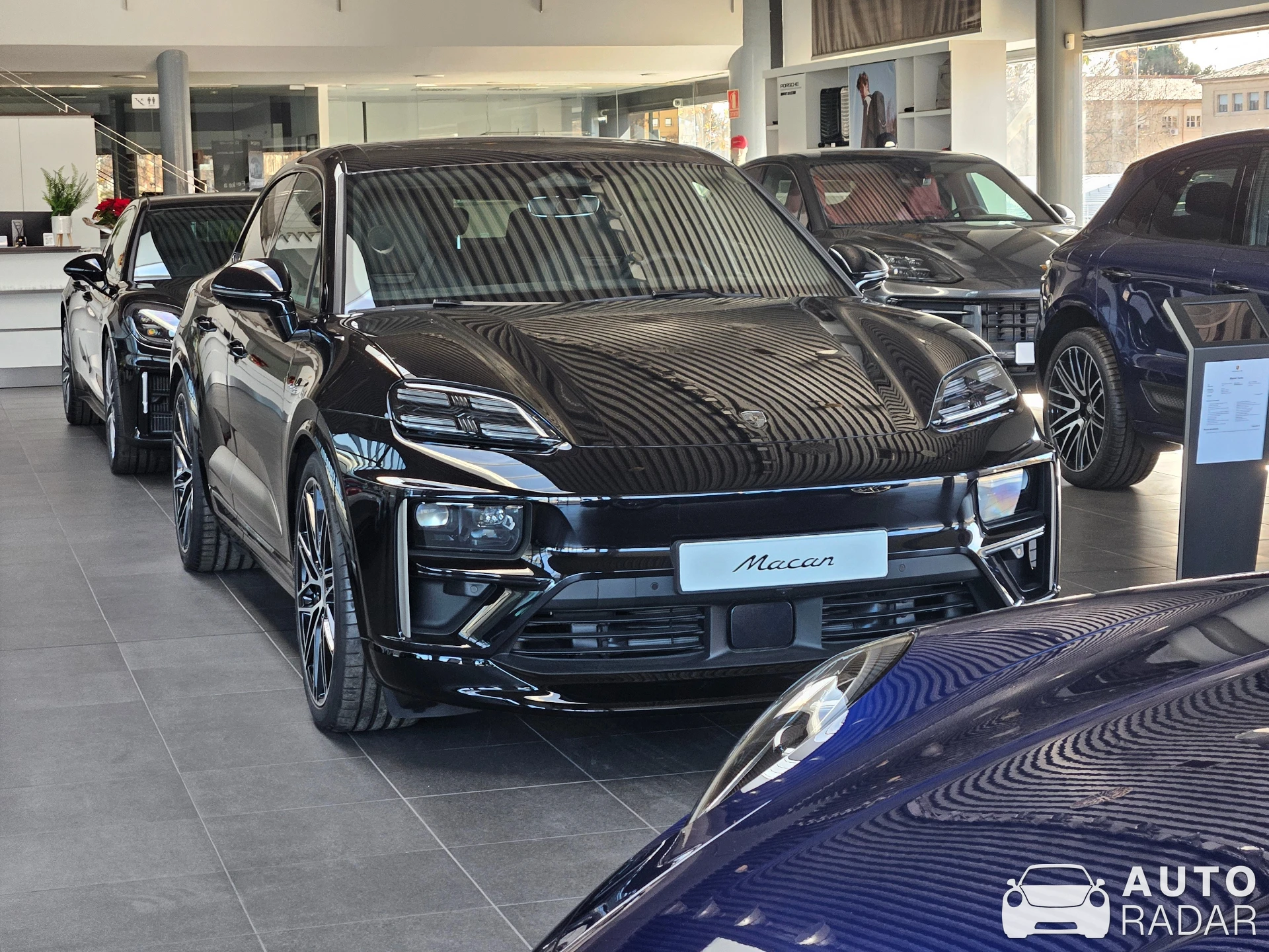 Porsche Macan EV spotted in Zaragoza, España