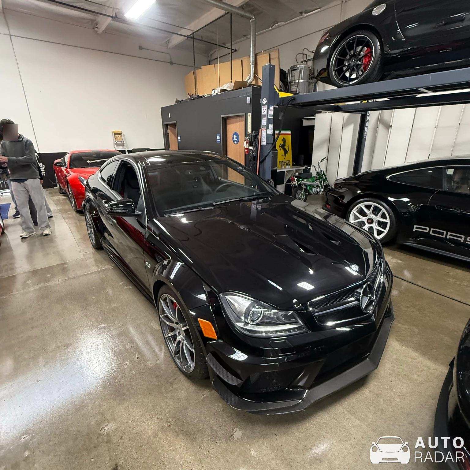 Mercedes-AMG C 63 Black Series W204 spotted in Santa Ana, United States