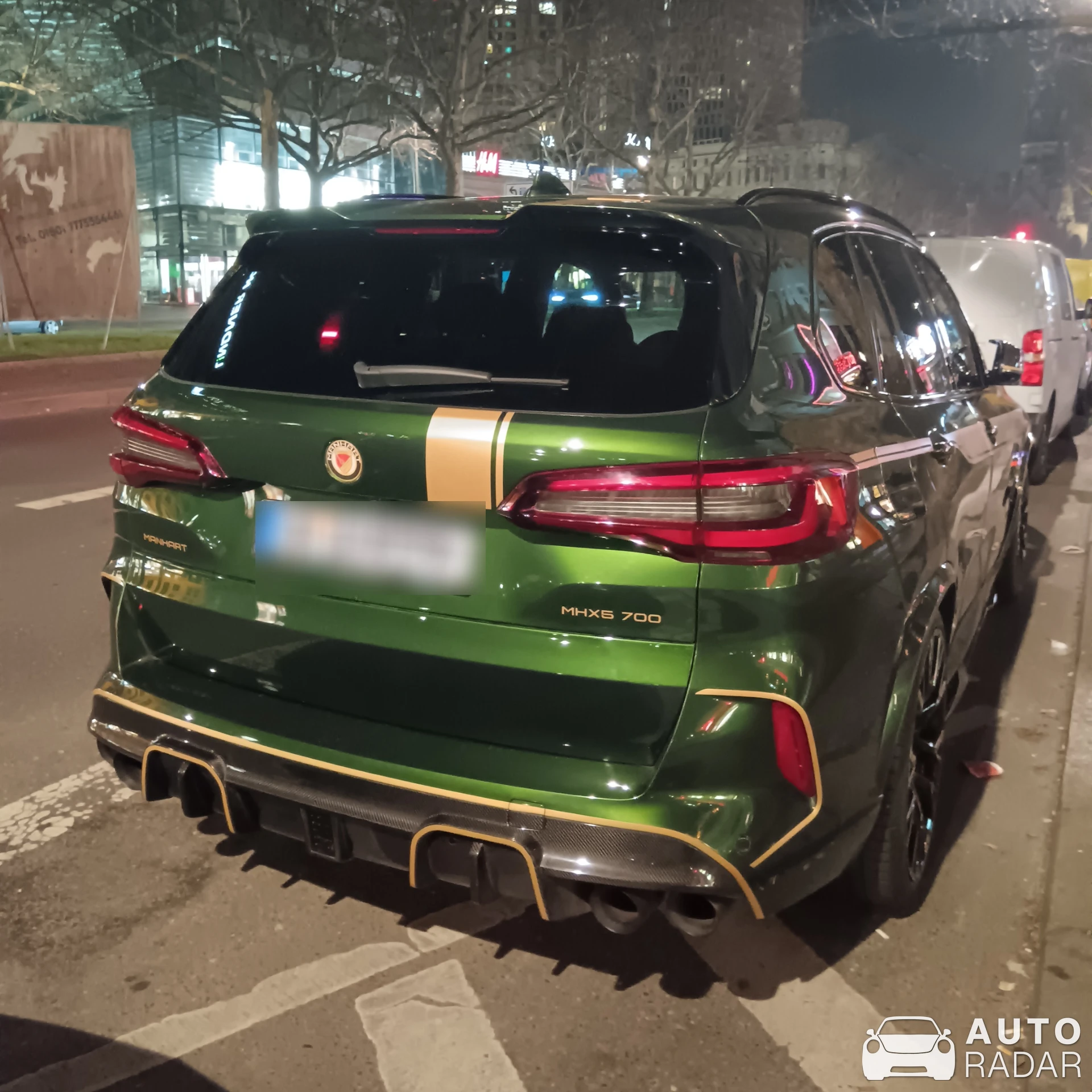 BMW MANHART MHX5 700 G05 spotted in Berlin, Germany