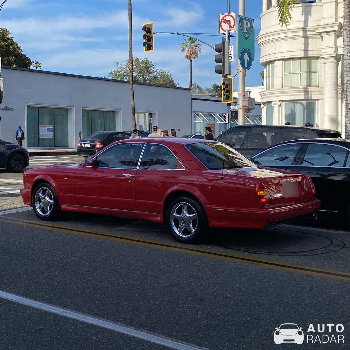 Bentley Continental R Mulliner spotted in Beverly Hills