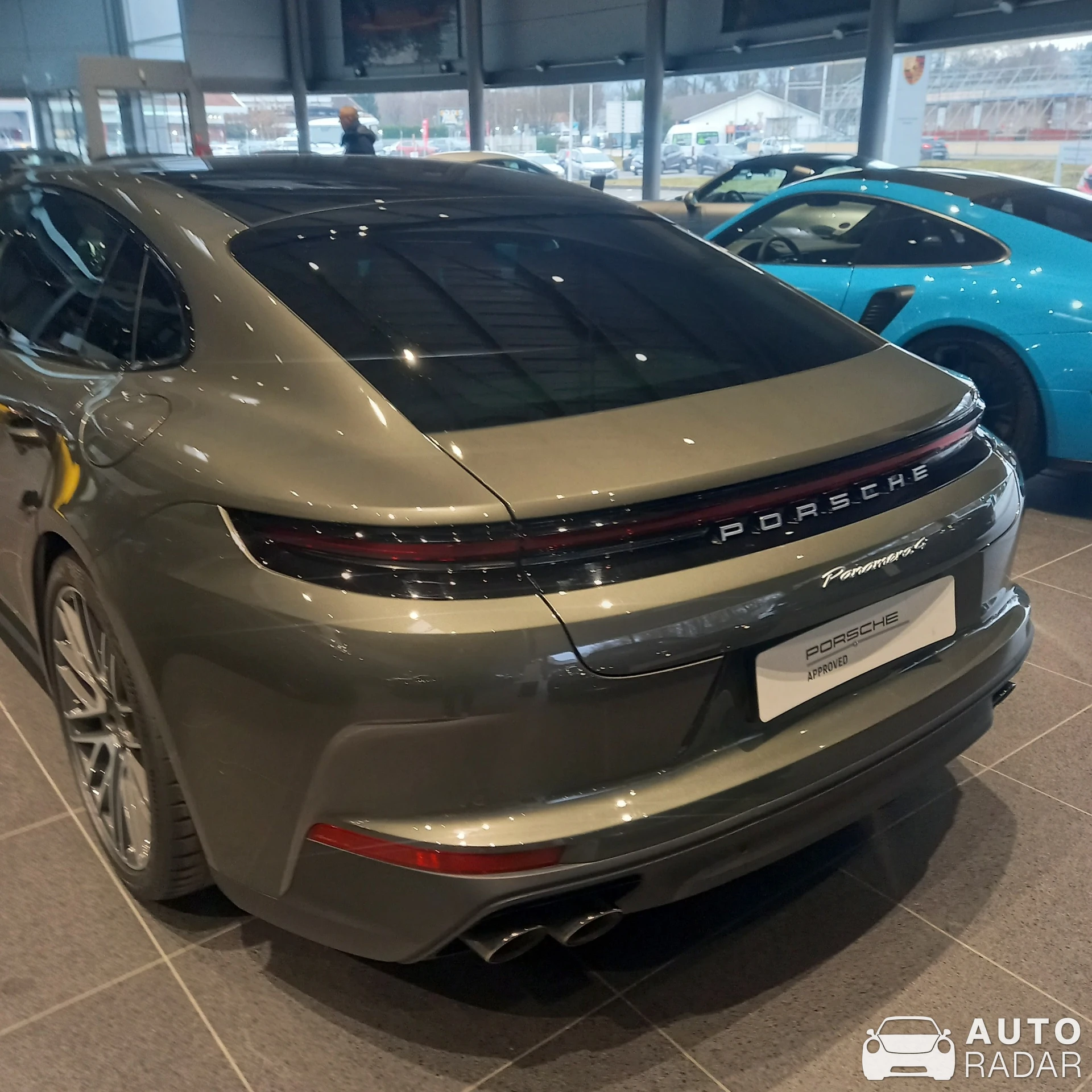 Porsche Panamera 4 spotted in Epagny Metz-Tessy, France