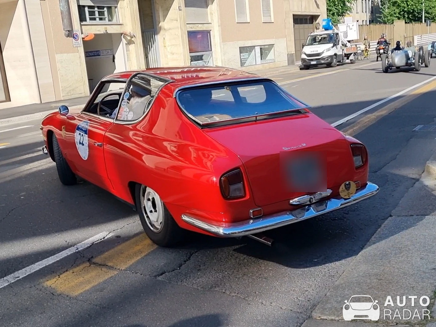 Lancia Flavia Sport Zagato spotted in Milano