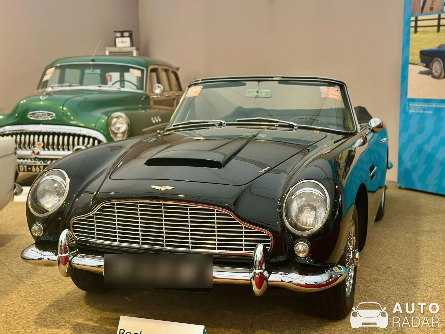 Aston Martin DB5 Convertible spotted in Knokke-Heist