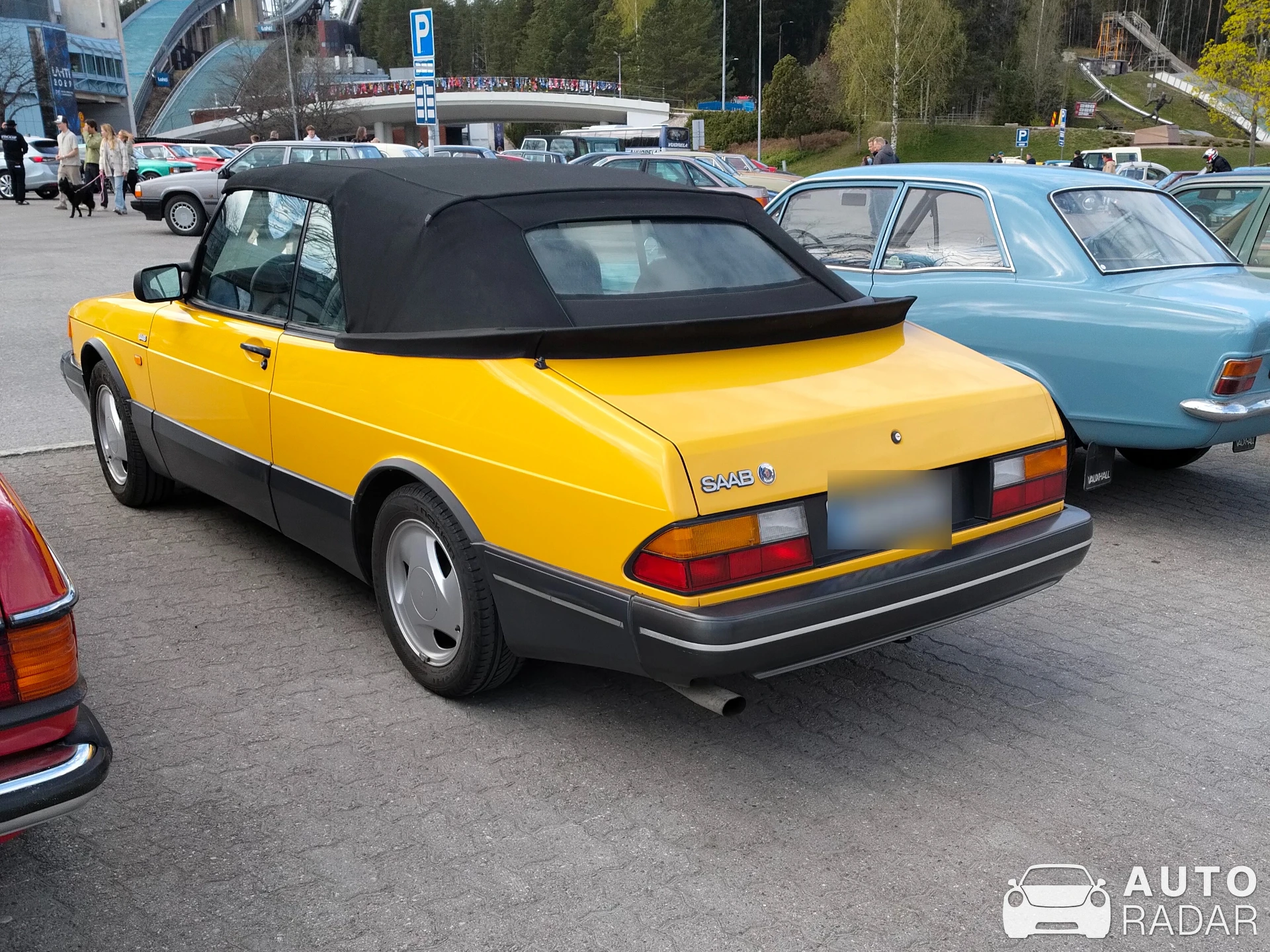 Saab 900 Cabriolet spotted in Lahti