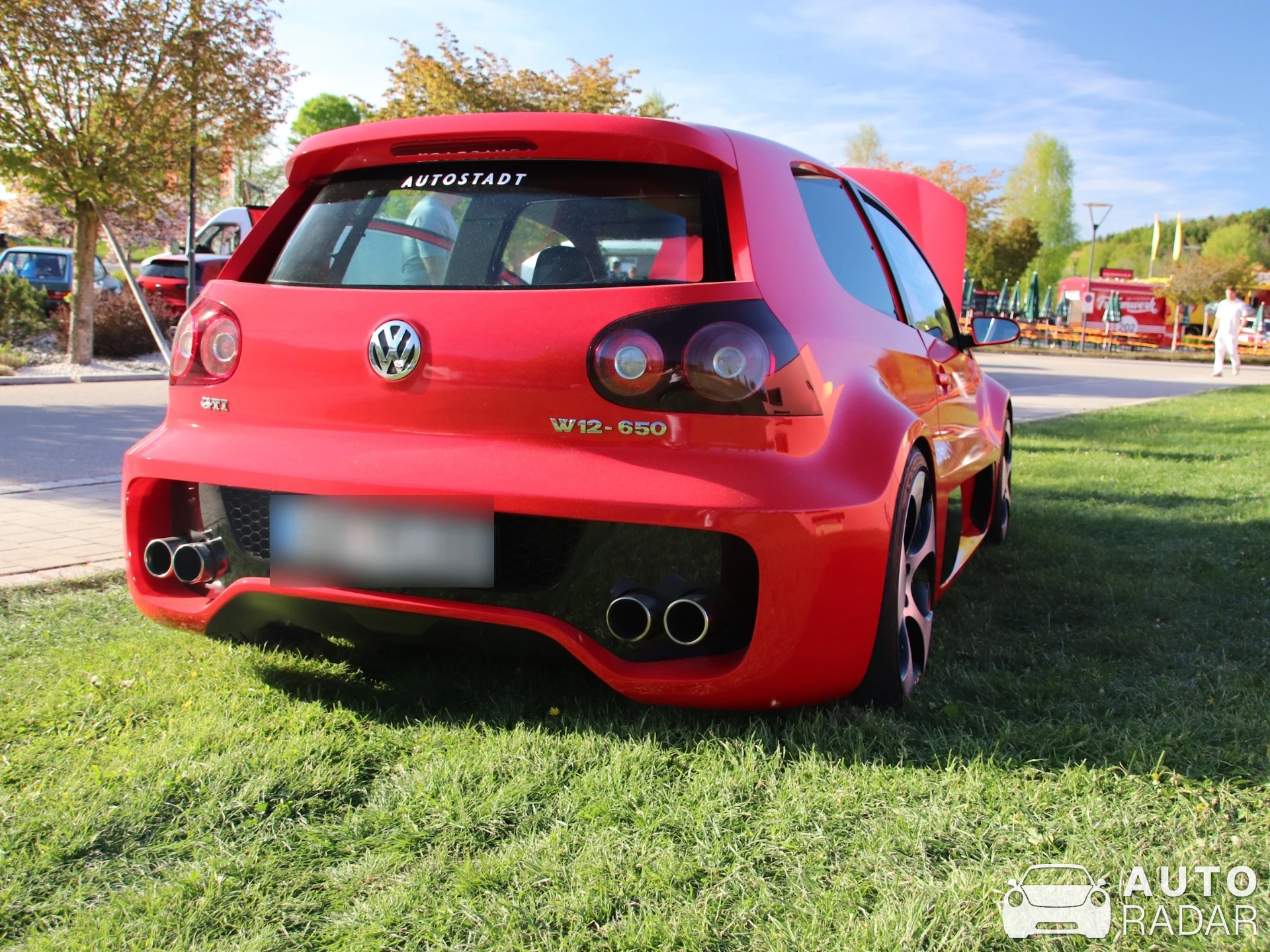 Volkswagen Golf GTI W12-650 spotted in Anger