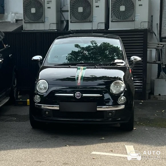 Fiat 500 by Gucci spotted in Singapore, Singapore