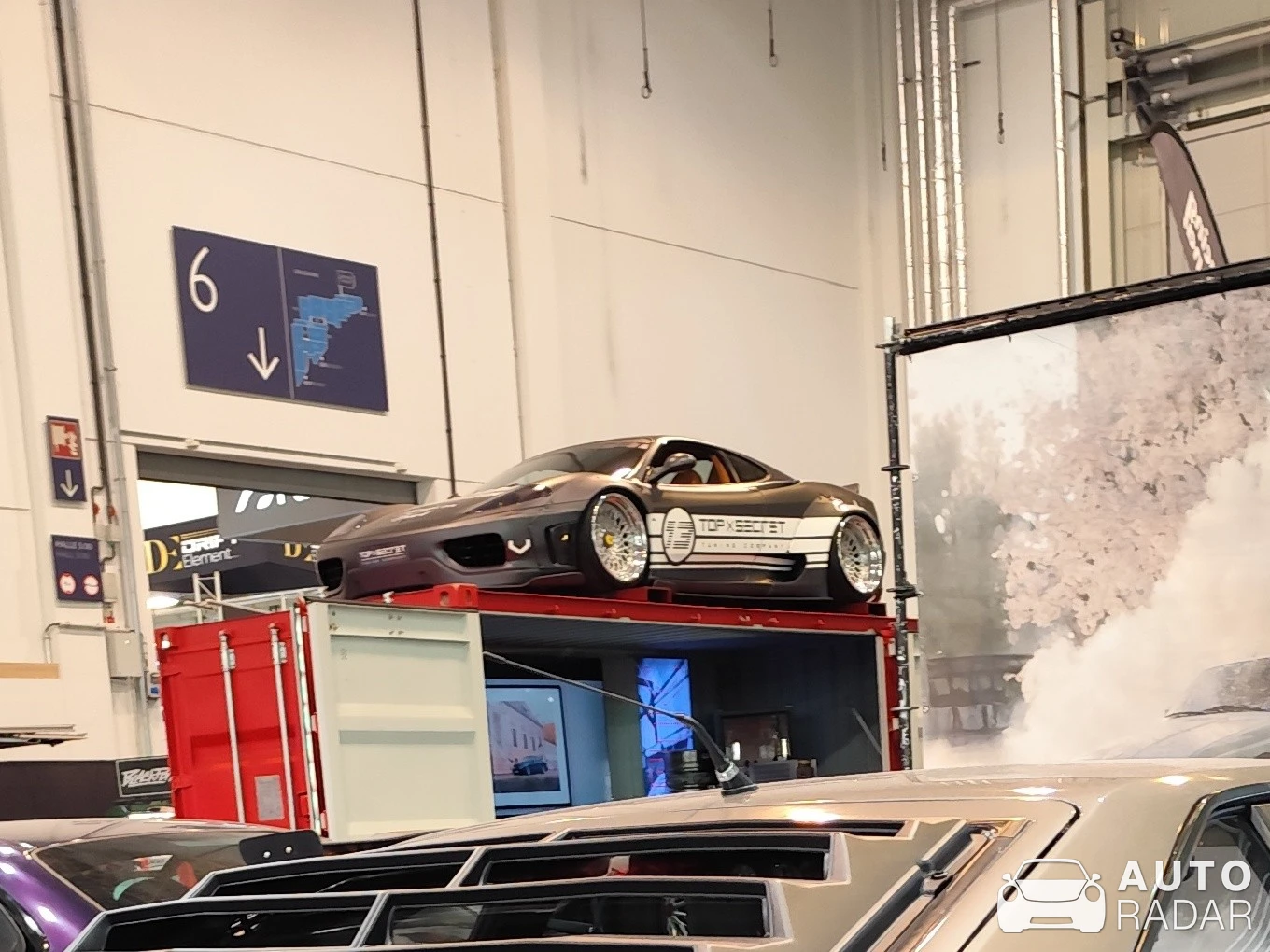 Ferrari 360 Modena Liberty Walk Widebody spotted in Essen