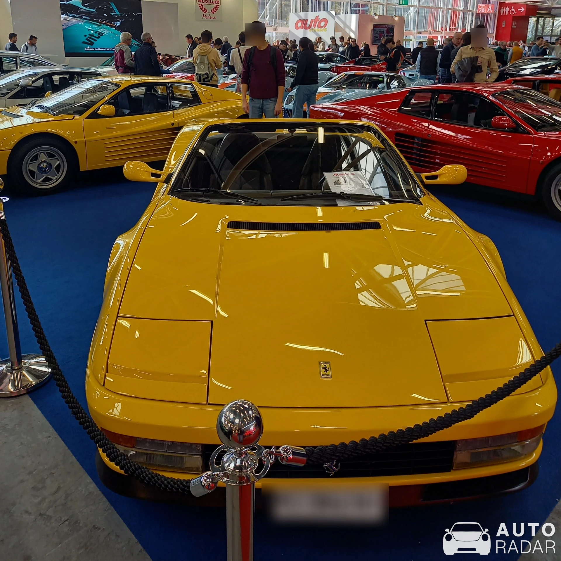 Ferrari Testarossa Spider spotted in Bologna
