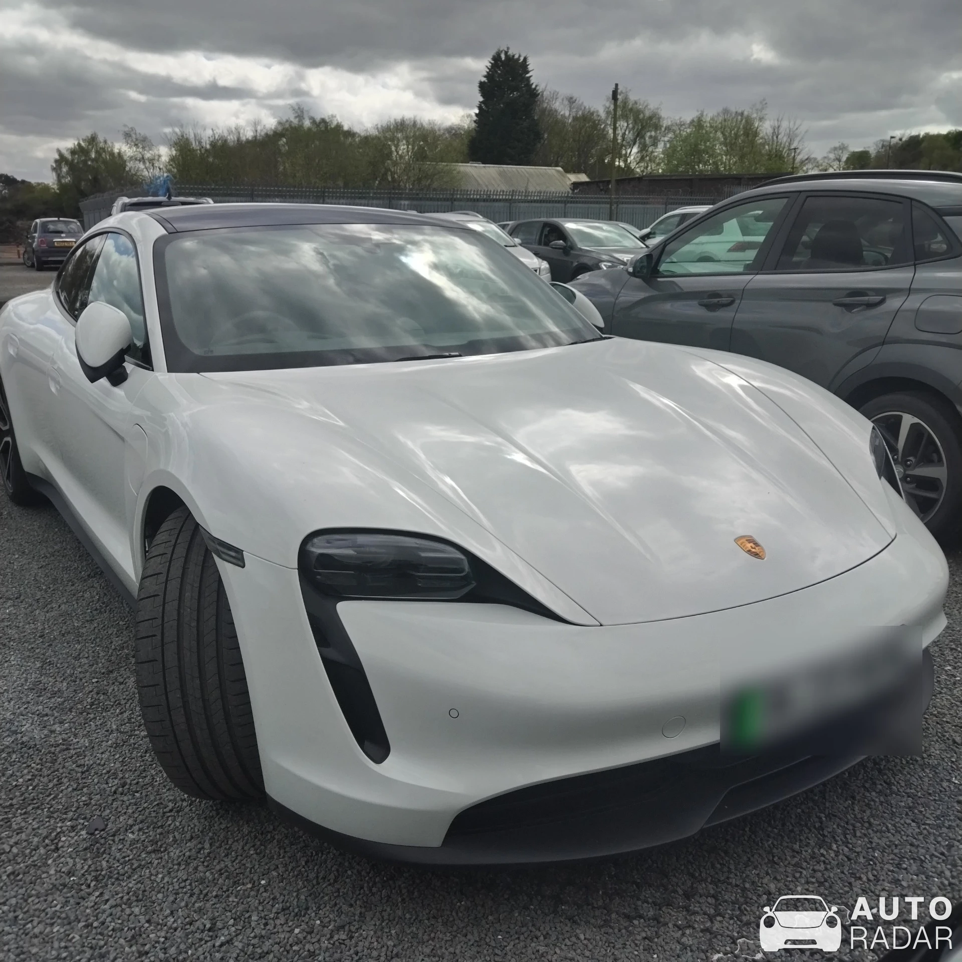 Porsche Taycan spotted in West Midlands, United Kingdom