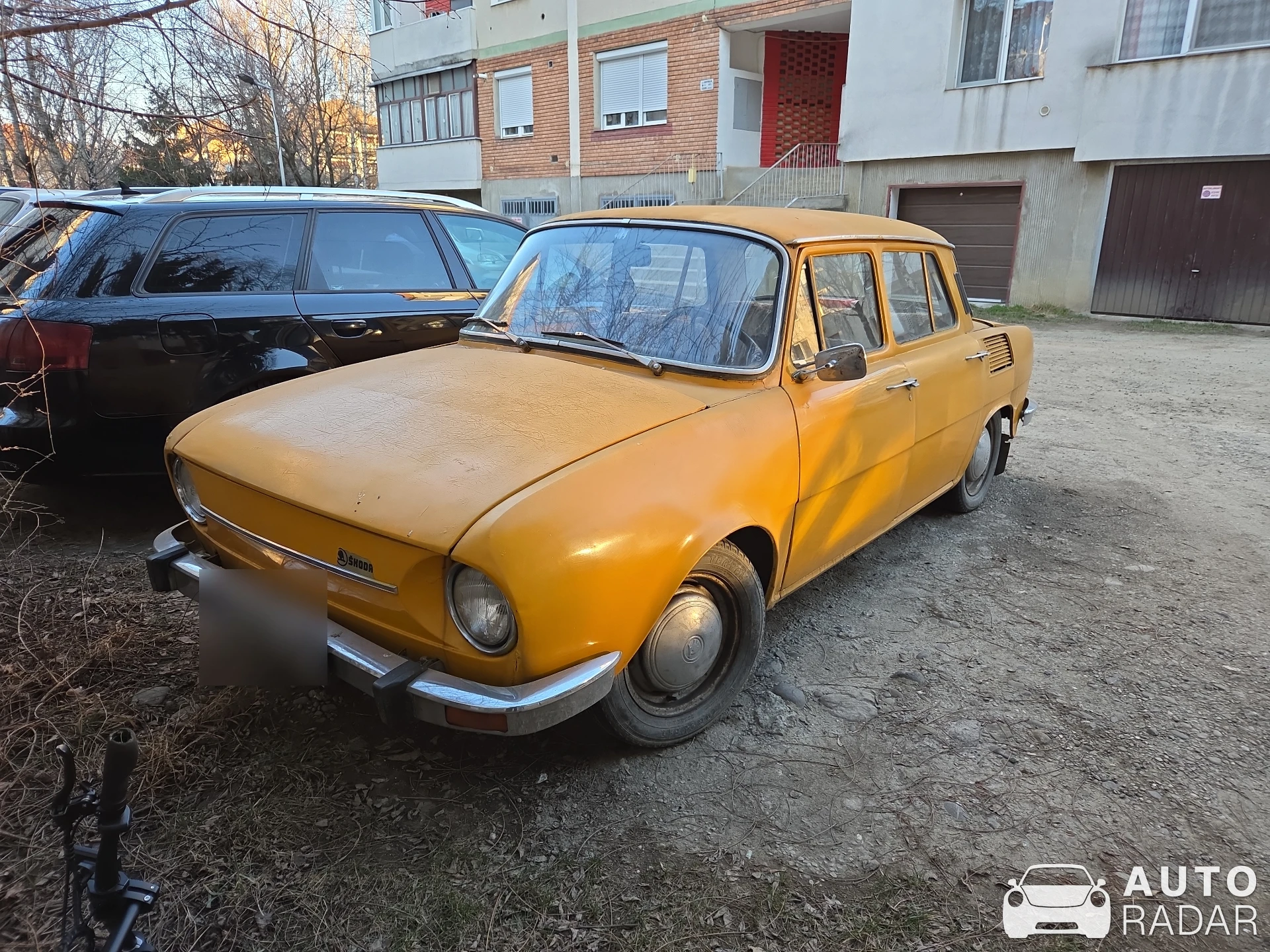 Škoda 100 spotted in Odorheiu Secuiesc