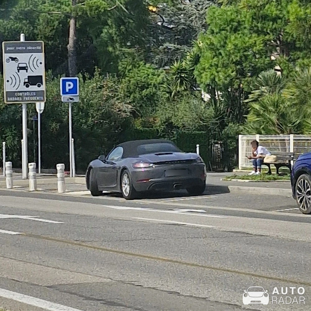 Porsche 718 Boxster spotted in Cannes, France