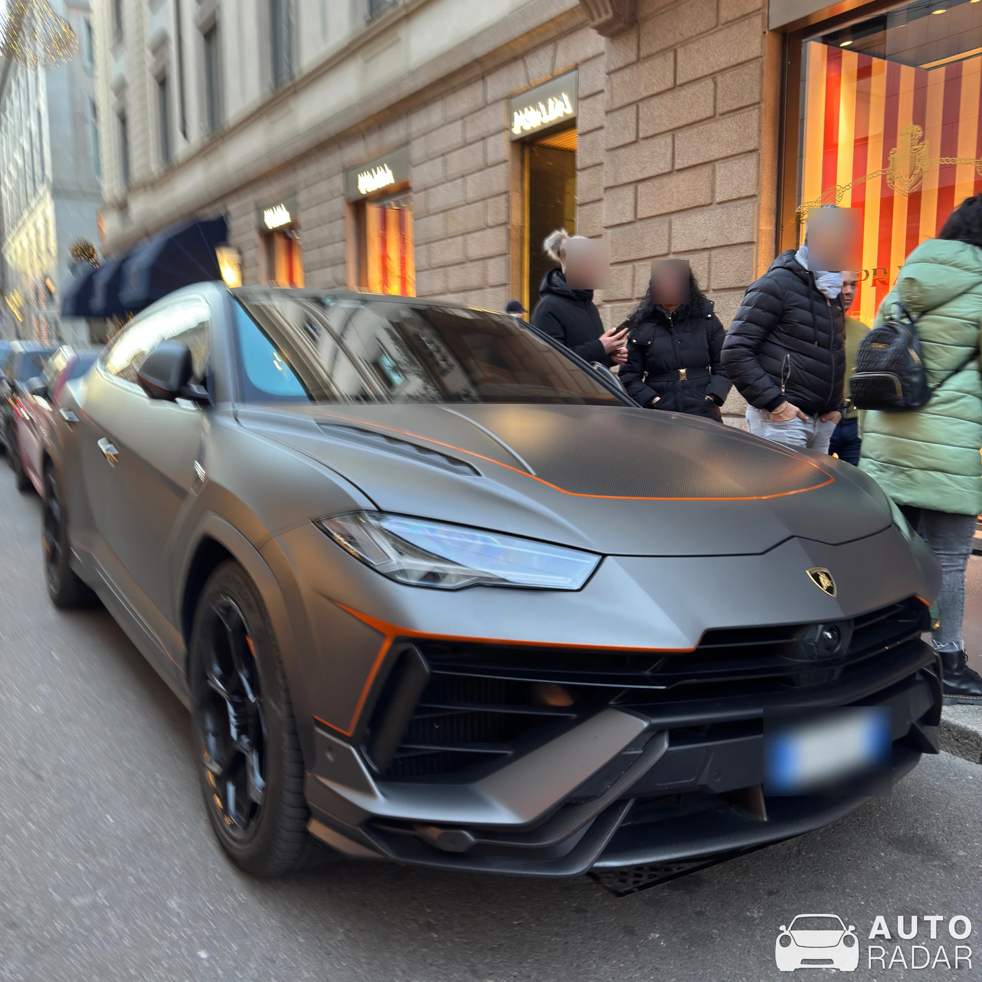 Lamborghini Urus S spotted in Milano, Italia