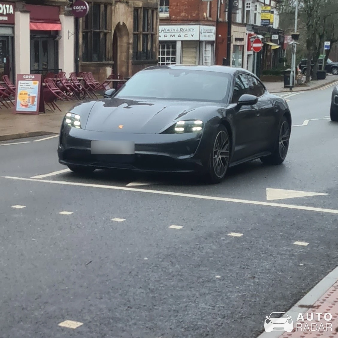Porsche Taycan GTS spotted in Cheshire East, United Kingdom
