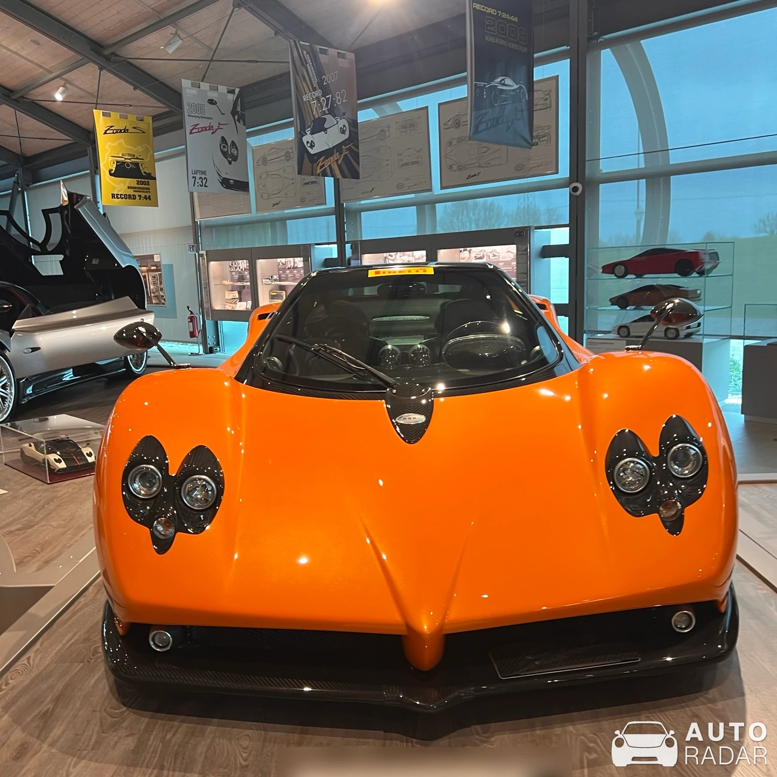 Pagani Zonda C12-F spotted in Graziosa, Italy