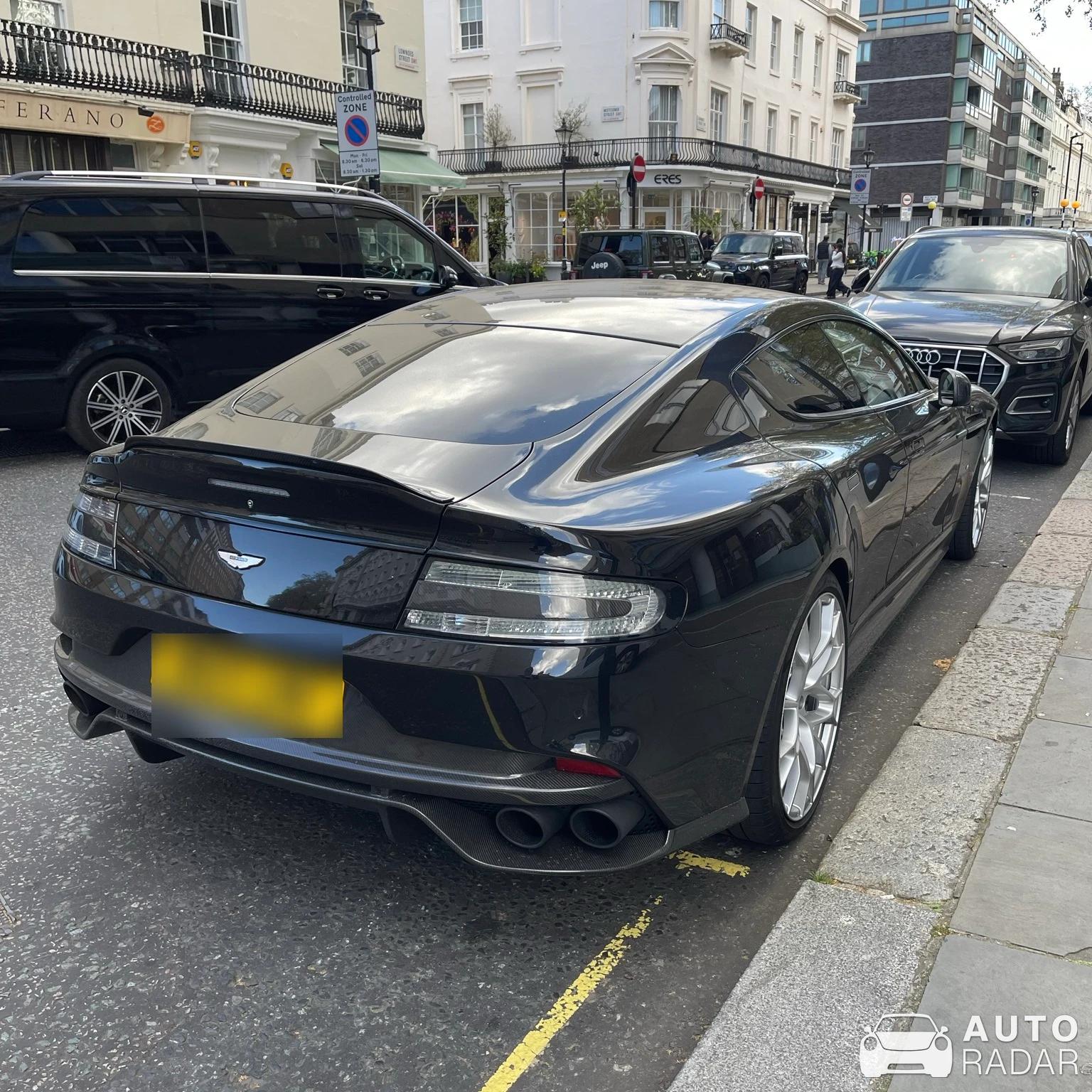Aston Martin Rapide S AMR spotted