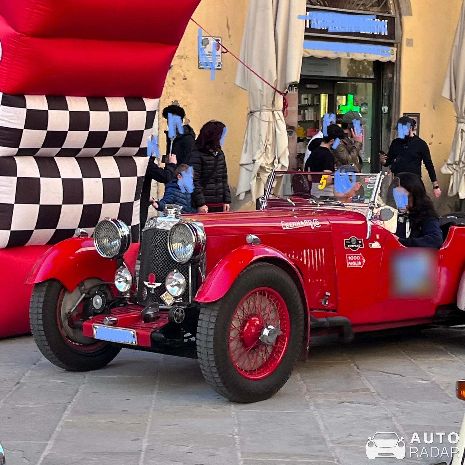 Aston Martin Le Mans spotted in Perugia