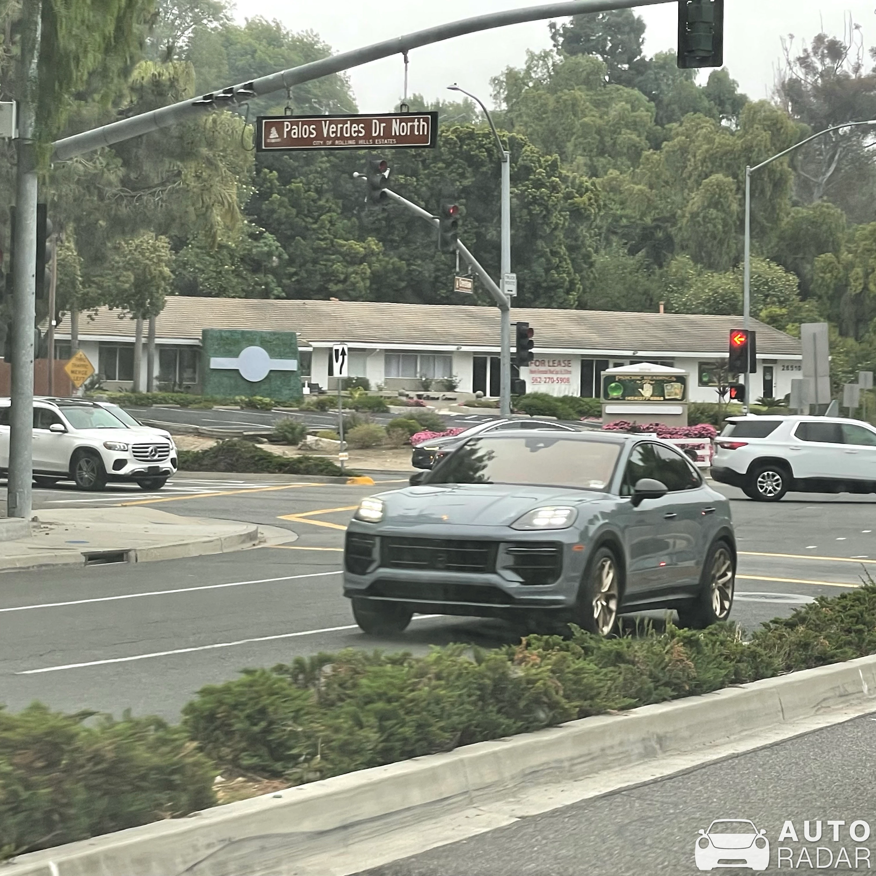 Porsche Cayenne Turbo GT spotted in Rolling Hills Estates