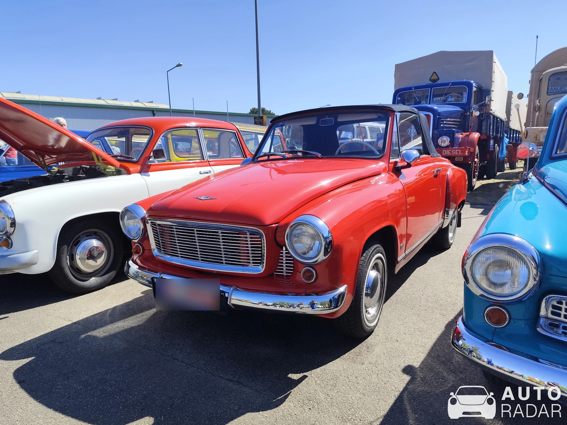 Wartburg 312 spotted in Hartmannsdorf