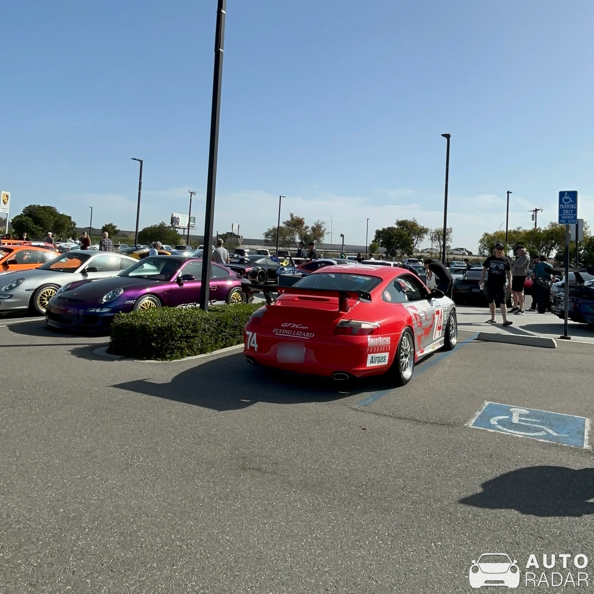 Porsche 996 GT3 Cup spotted in Carson