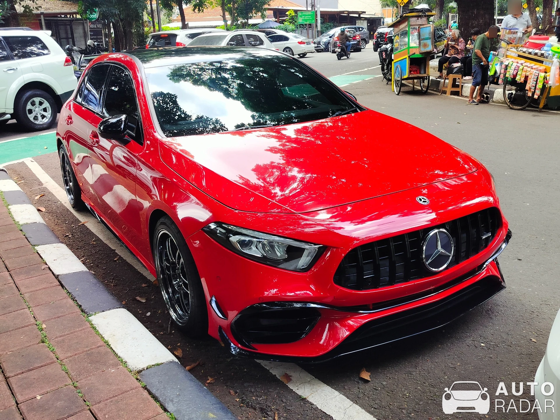 Mercedes-AMG A 45 W177 spotted in Kota Jakarta Selatan, Indonesia