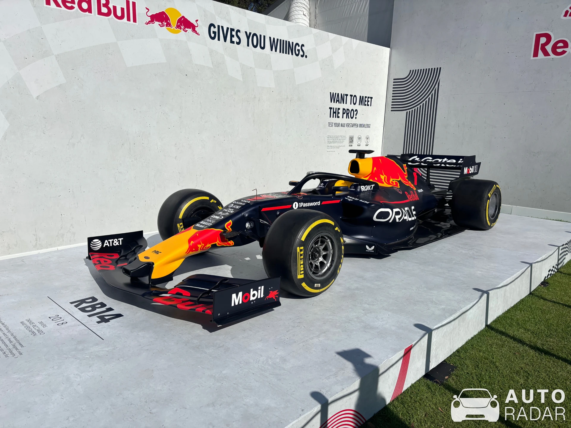 Red Bull Racing RB14 spotted in Albert Park