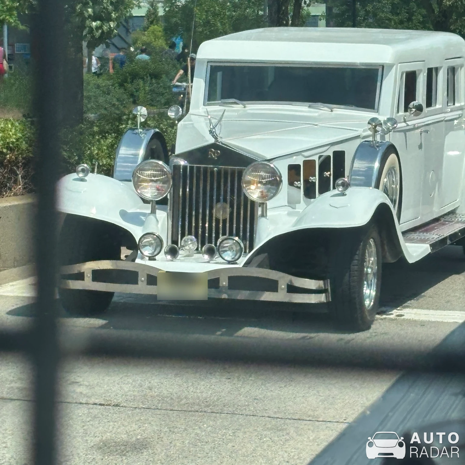 Rolls-Royce Phantom V John Lennon Psychedelic Rolls spotted in New York