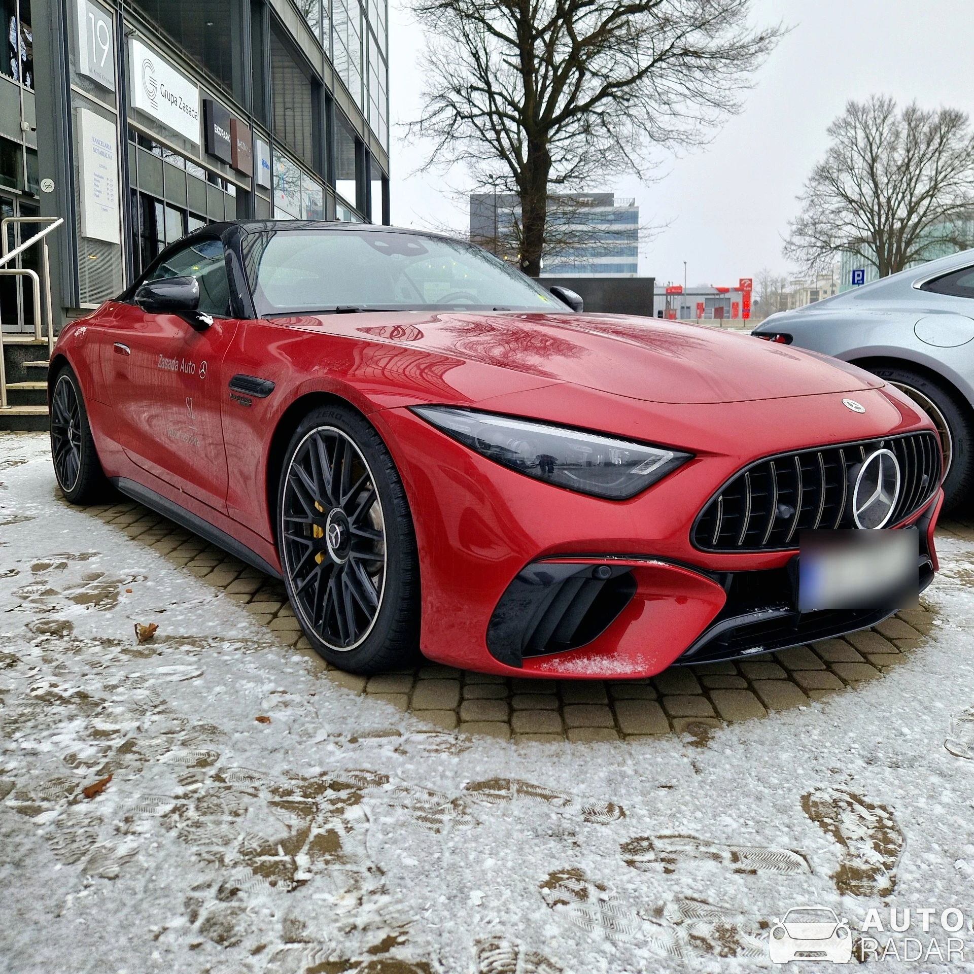 Mercedes-Benz SL 63 AMG spotted in Kraków