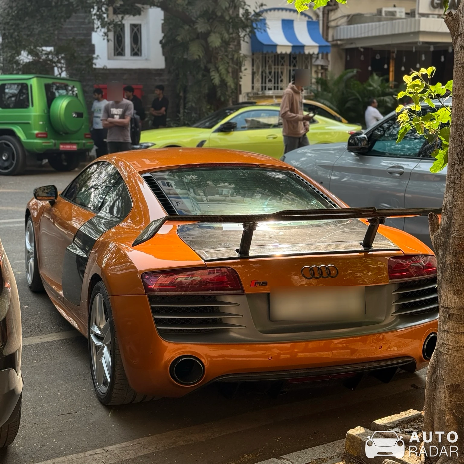 Audi R8 V10 spotted in Mumbai, India
