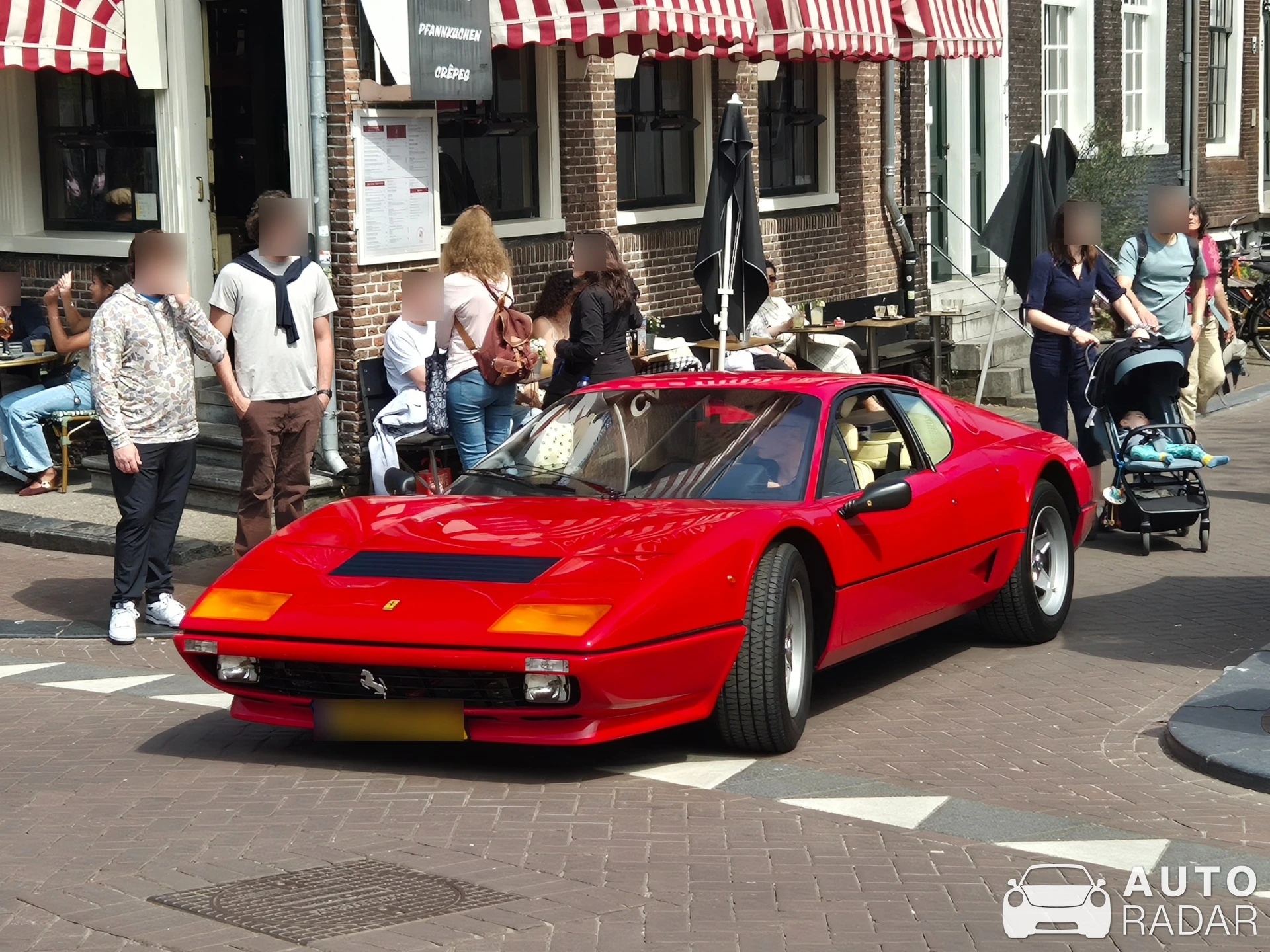Ferrari 512 BBi spotted in Amsterdam