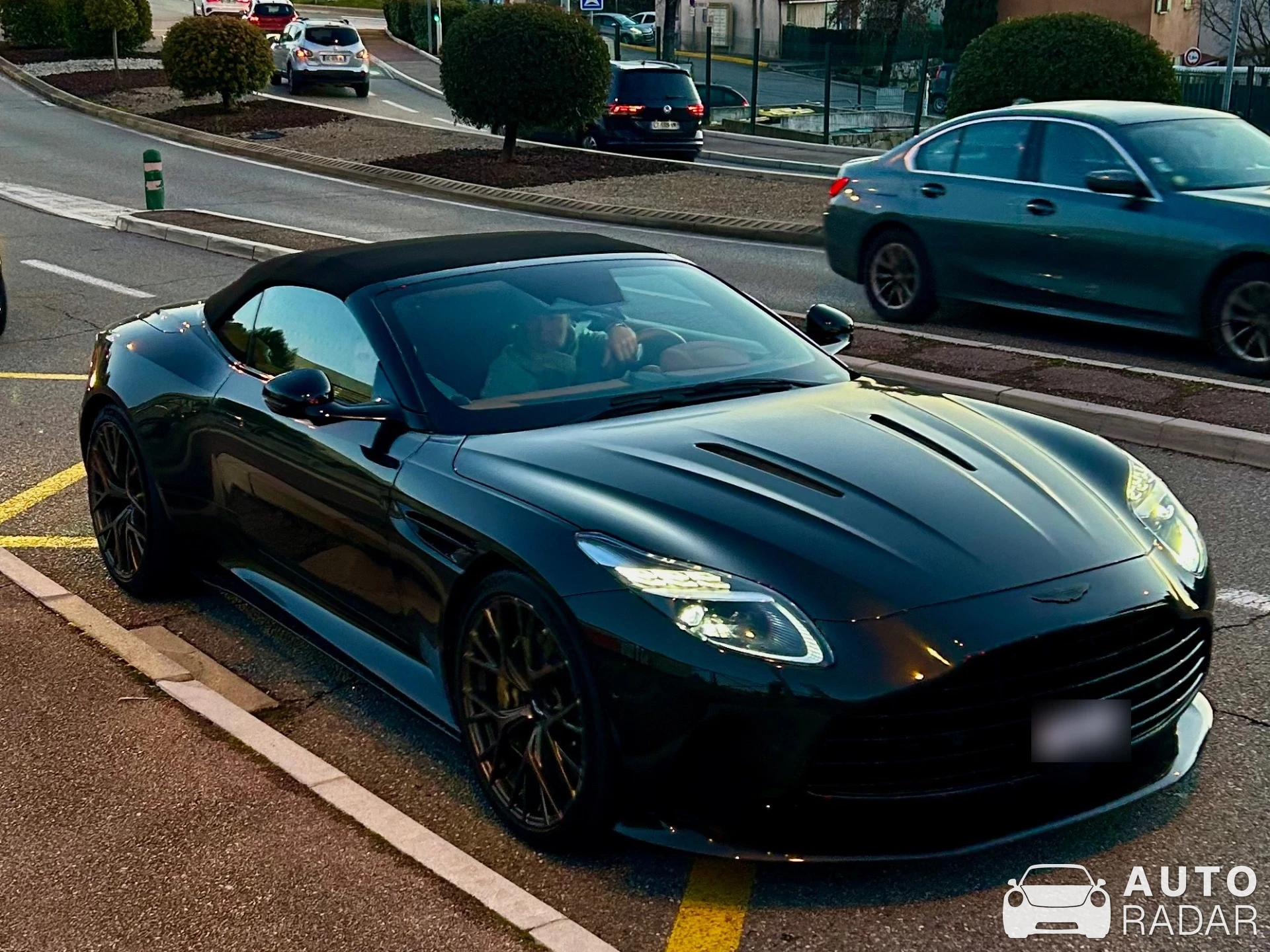 Aston Martin DBS Volante spotted in Roquefort-les-Pins, France