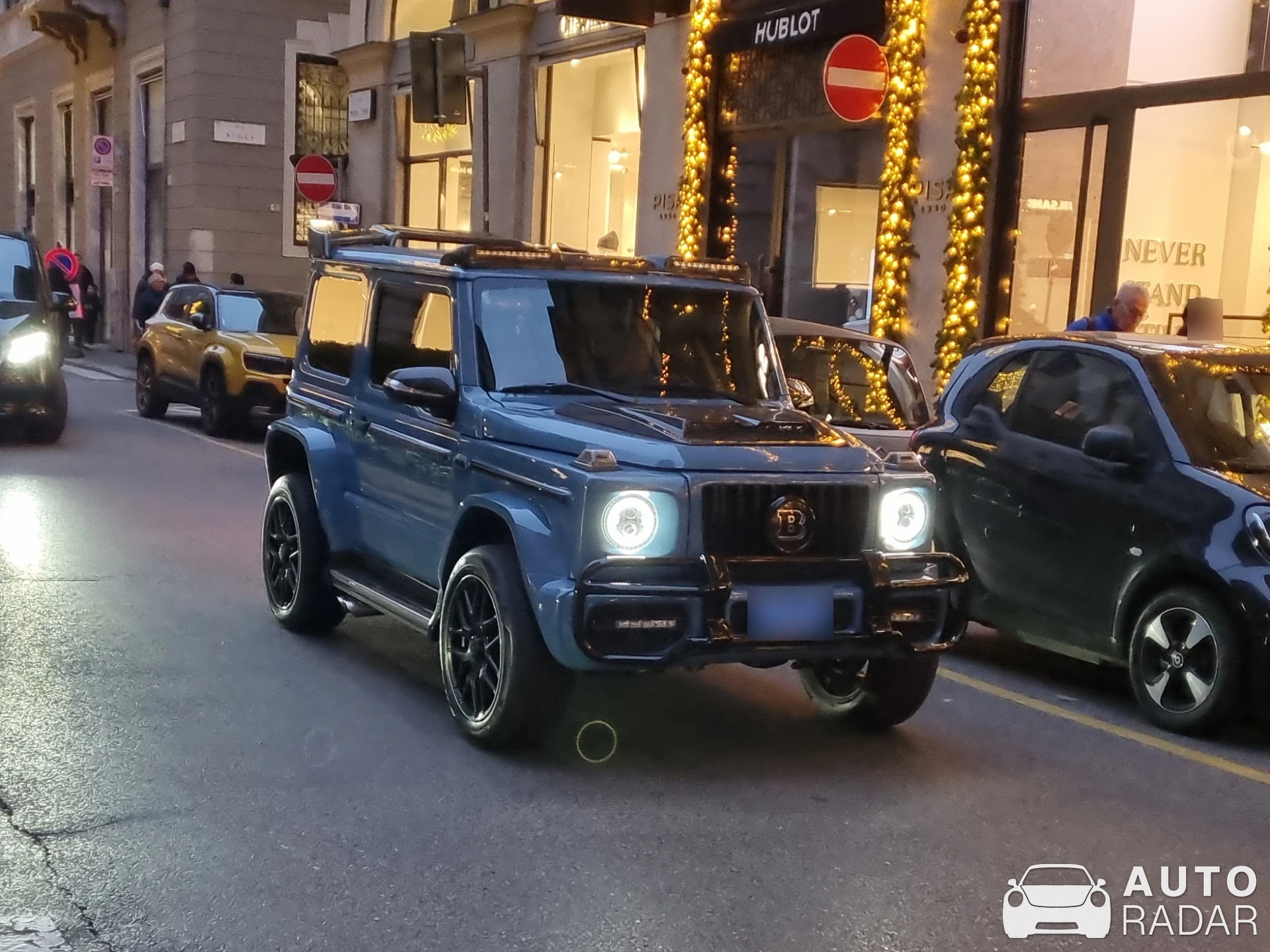 Suzuki Jimny Brabus Kit spotted in Milano, Italy