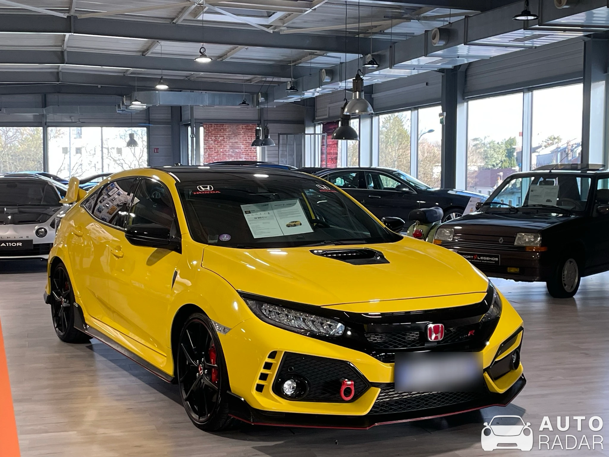 Honda Civic Type-R 2017 spotted in Laxou