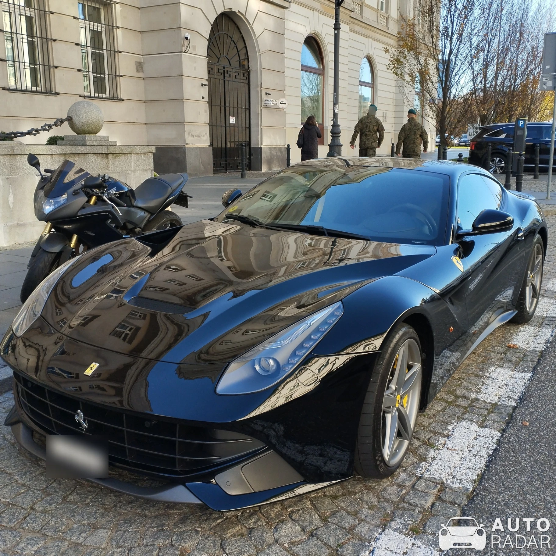 Ferrari F12berlinetta spotted in Warszawa, Poland