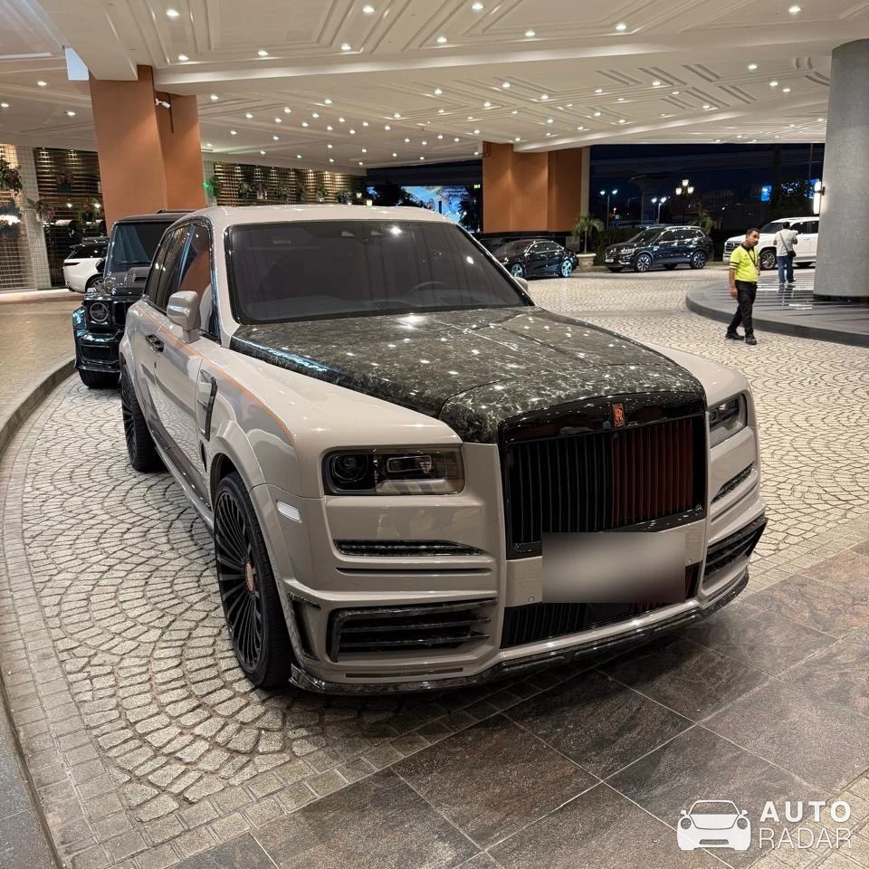 Rolls-Royce Cullinan Mansory spotted in Dubai, United Arab Emirates
