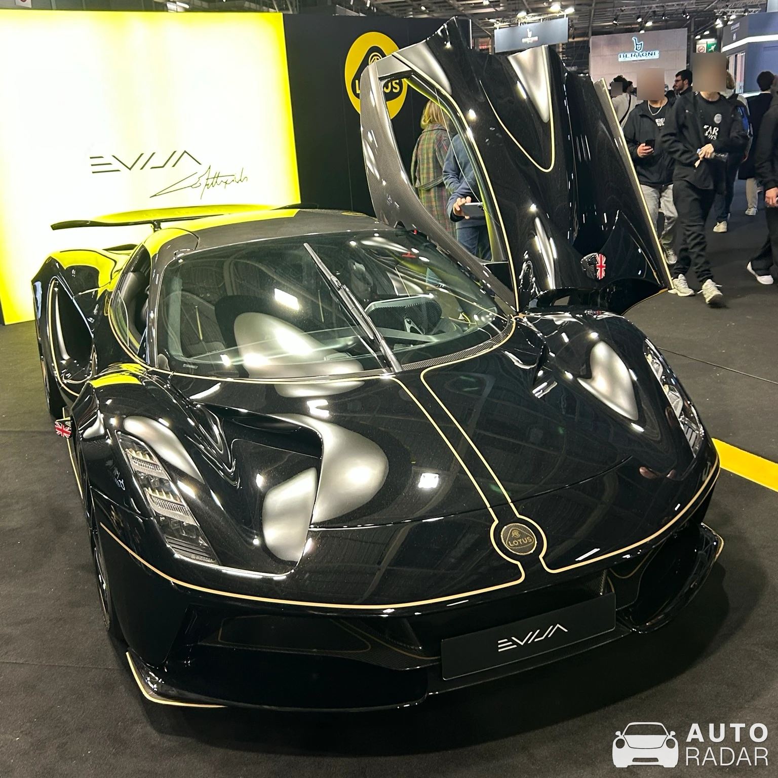 Lotus Evija spotted in Paris, France