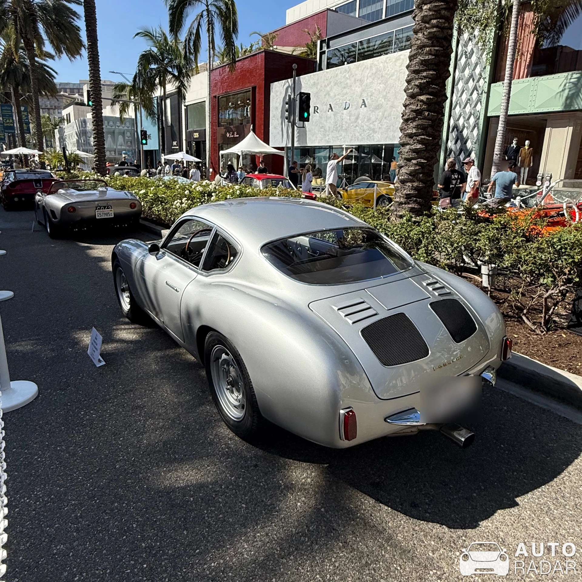Porsche 356 Zagato spotted in Beverly Hills