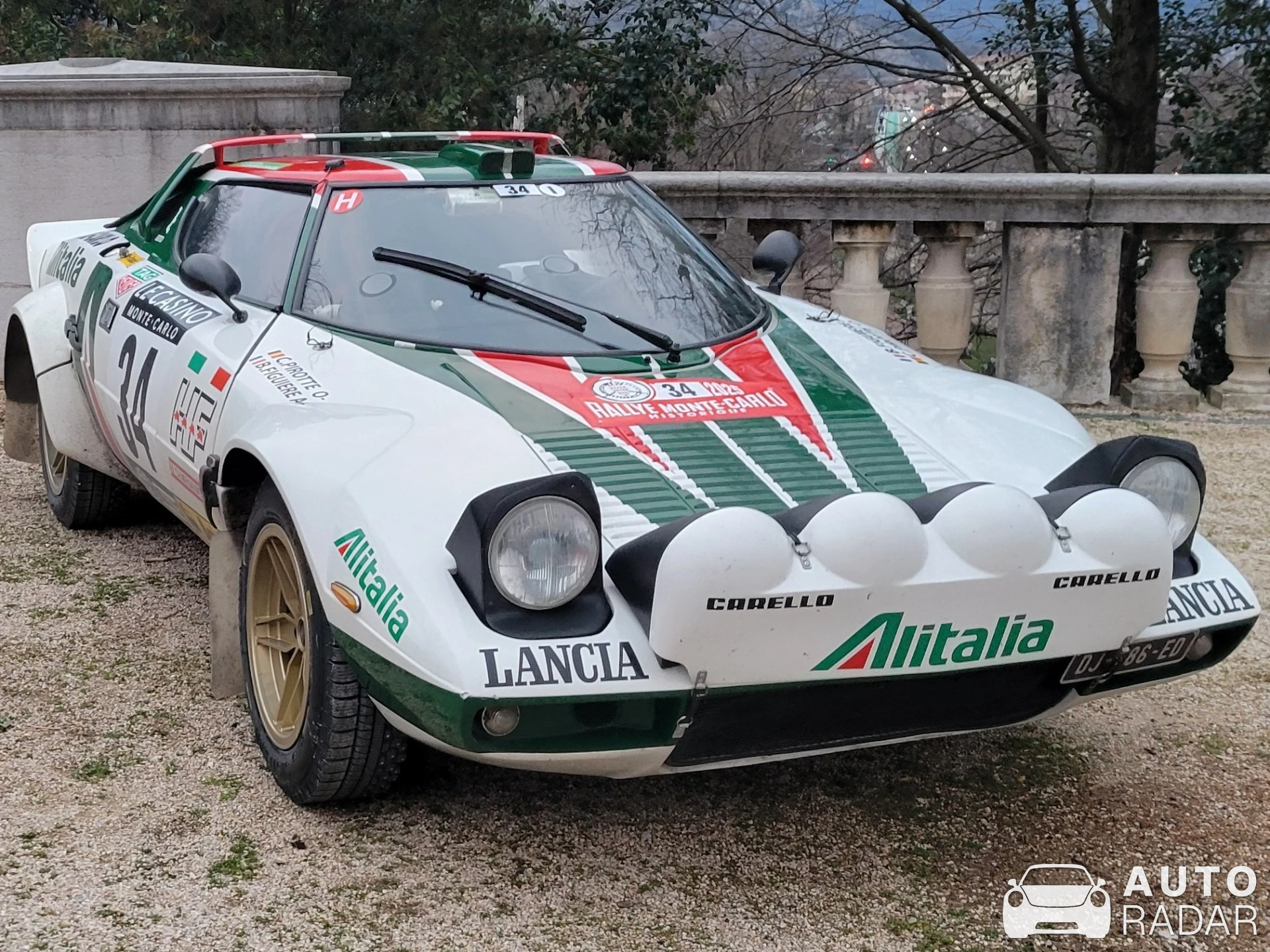 Lancia Stratos HF spotted in Valence, France