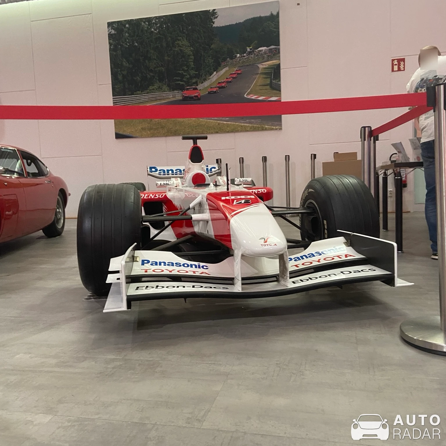 Toyota TF102 spotted in Köln