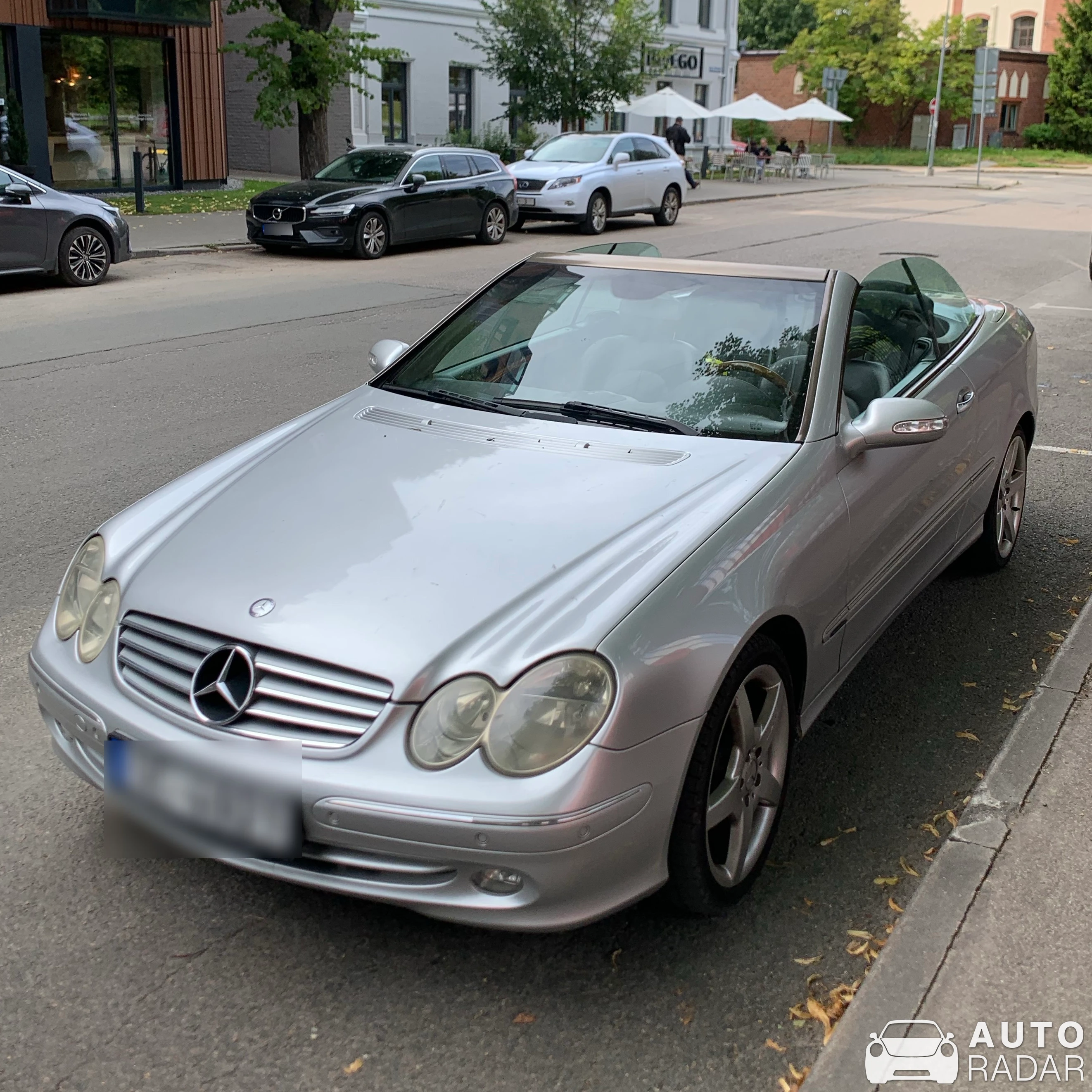 Mercedes-Benz CLK 200 Kompressor spotted in Rīga, Latvia