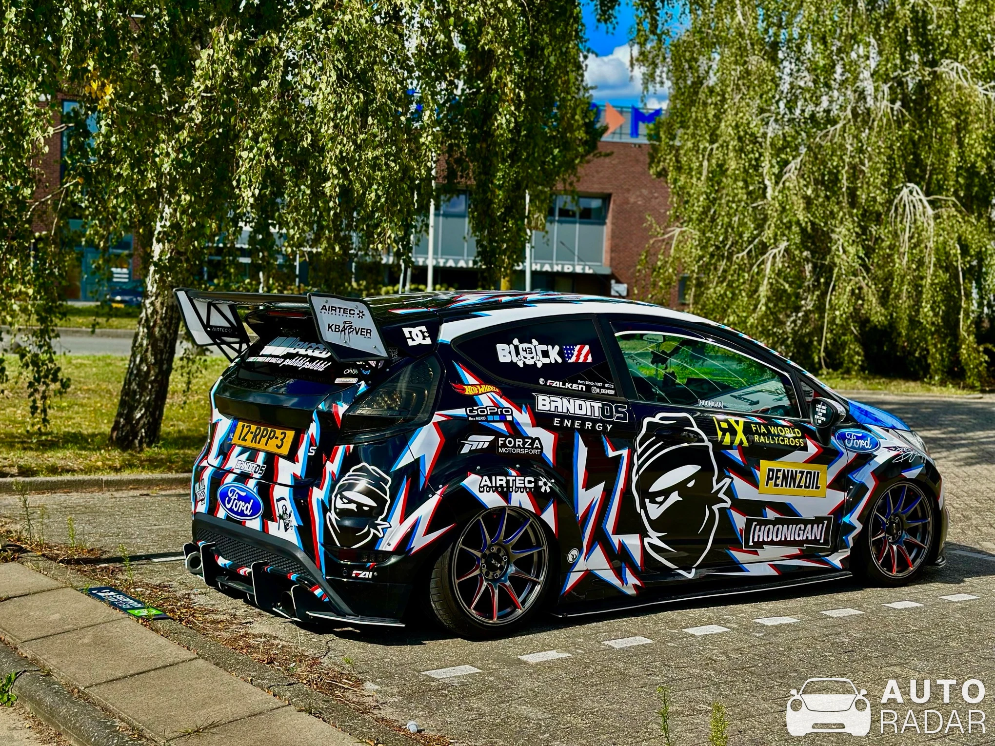 Ford Hoonigan Fiesta ST RX43 spotted in Rotterdam, Netherlands