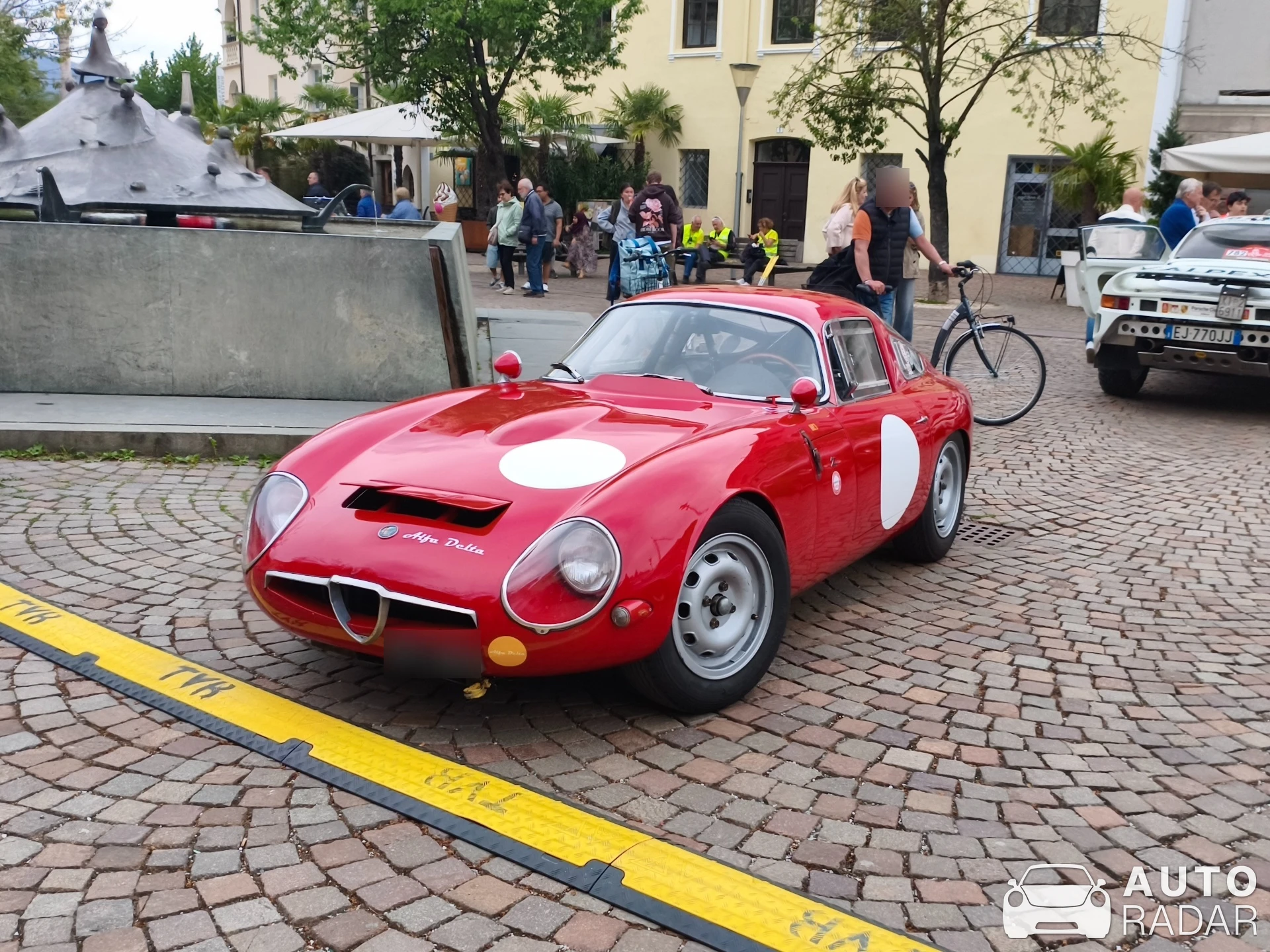 Alfa Romeo Giulia TZ spotted in Bressanone