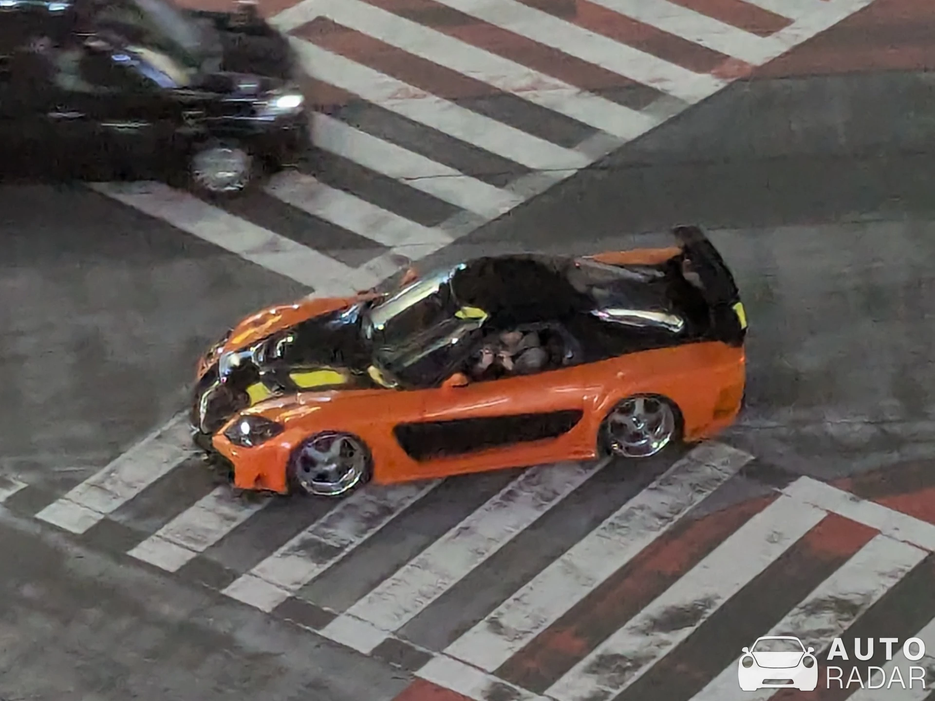 Mazda RX-7 FD3S Veilside Fortune spotted in 渋谷区