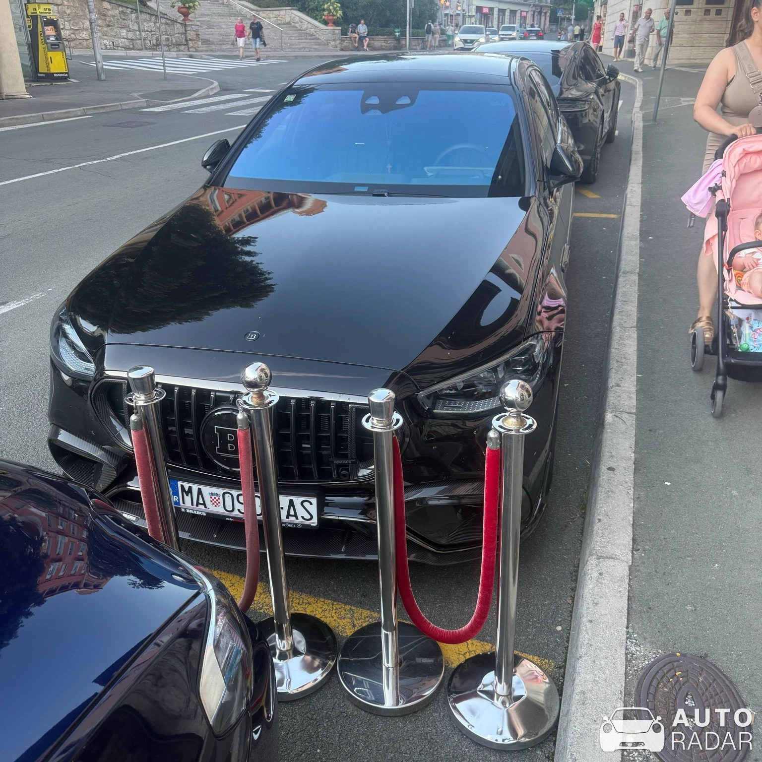 Mercedes-AMG Brabus 900 Rocket V222 2017 spotted in Opatija