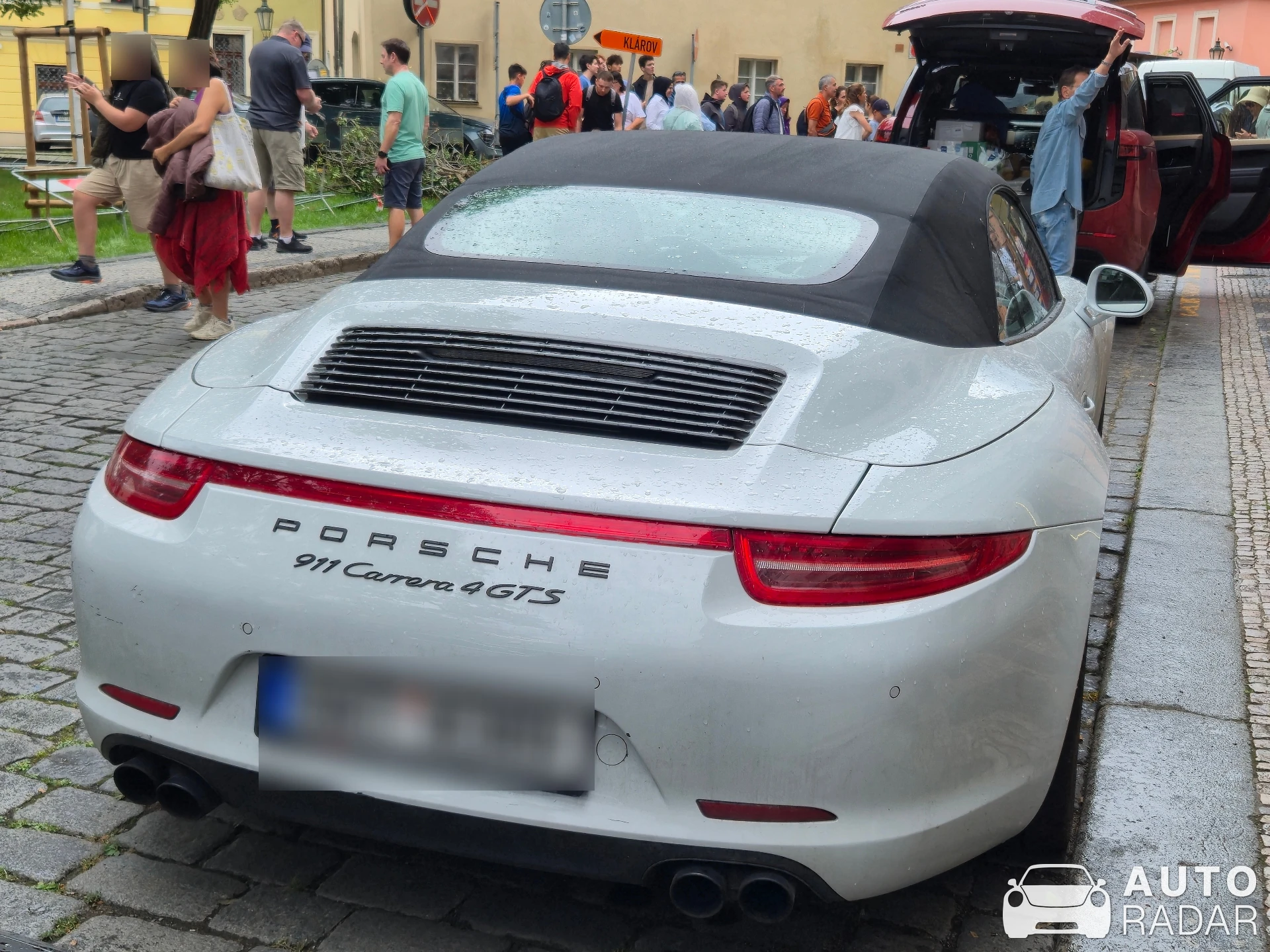 Porsche 991 Carrera 4 GTS Cabriolet MkII spotted in Praha