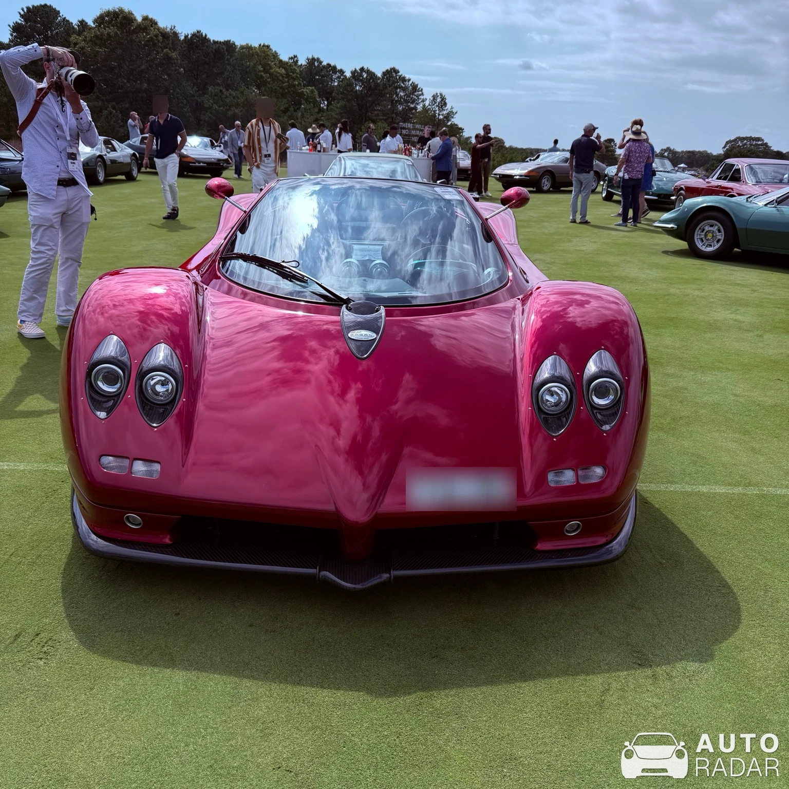 Pagani Zonda 760 AG Roadster spotted in East Hampton
