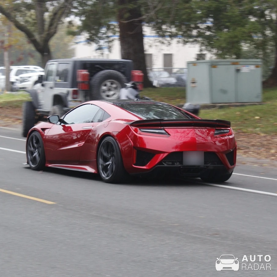 Acura NSX 2016 spotted in Sacramento