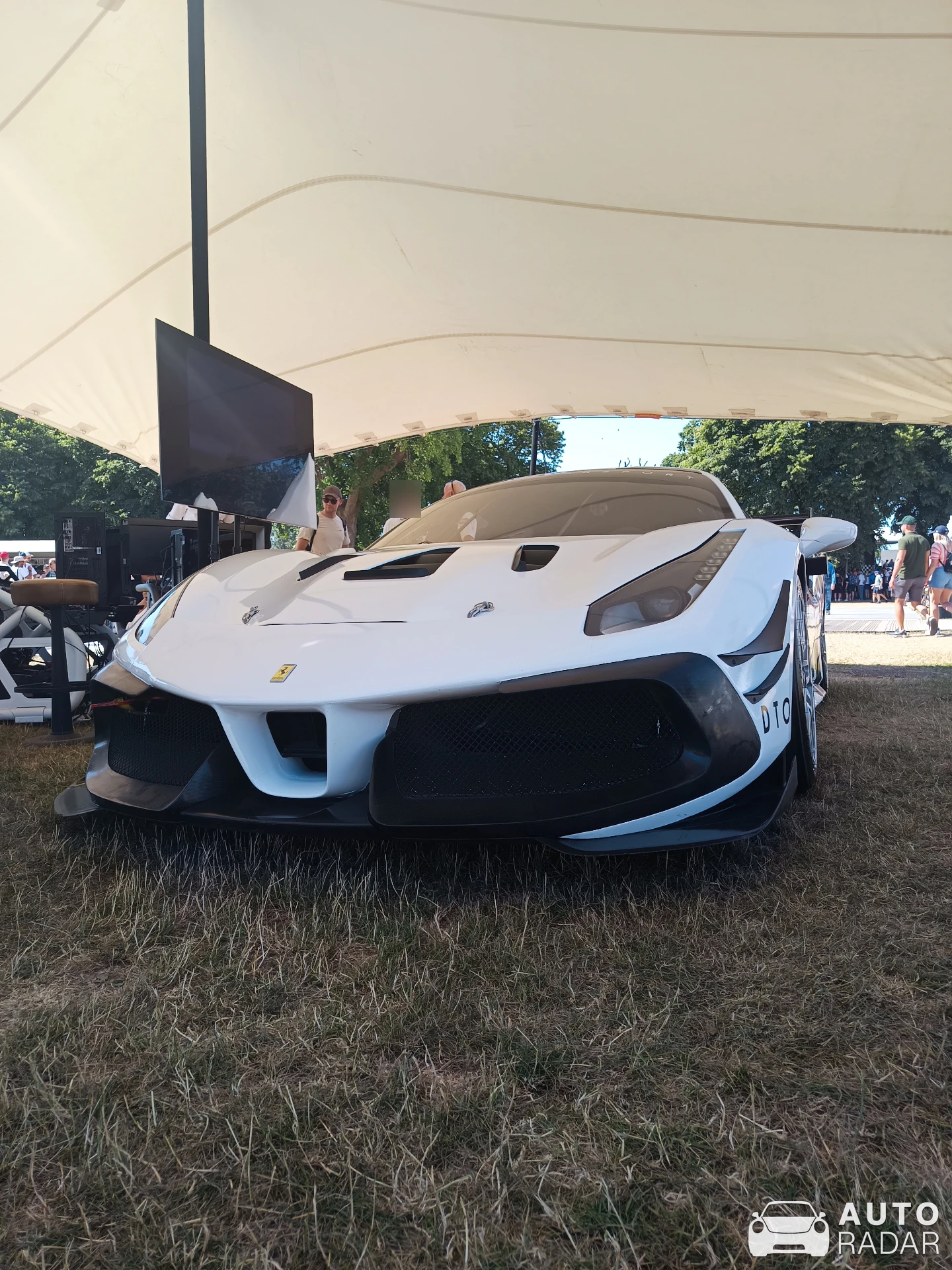 Ferrari 488 GTE Evo spotted in Chichester